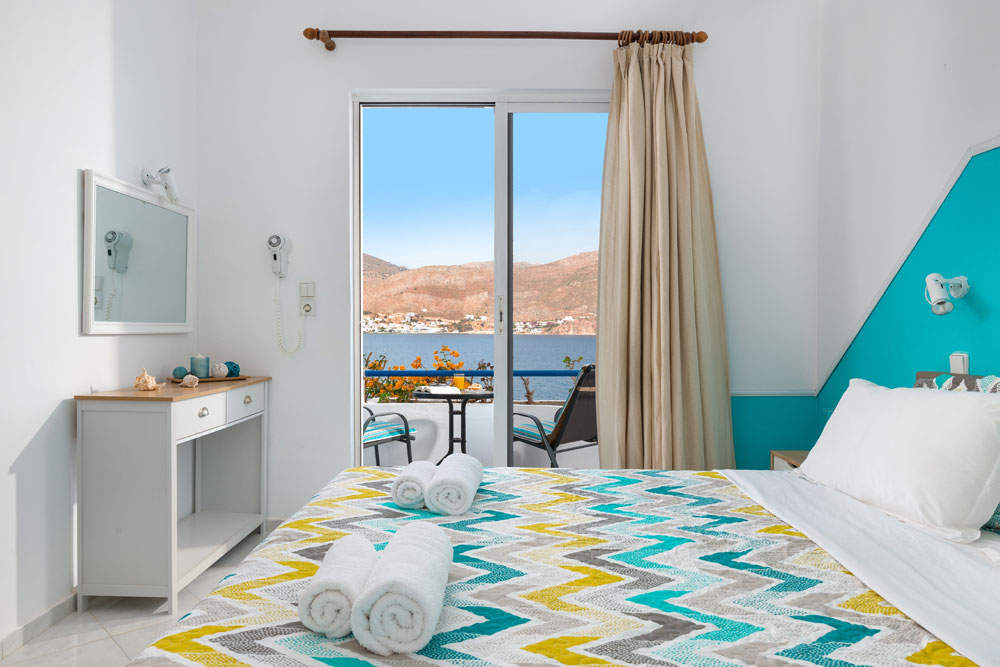 accommodation in Tilos greece